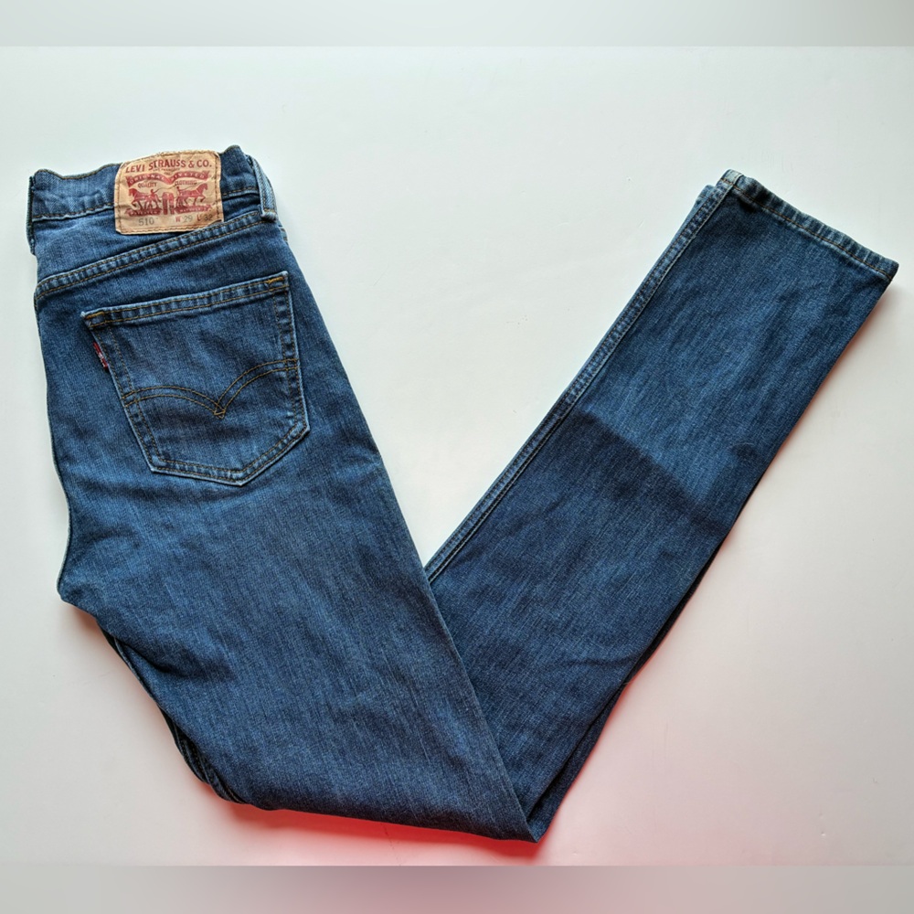 LEVI’S 510 Slim/Skinny Dark Blue Jeans - Waist 29 Length 32